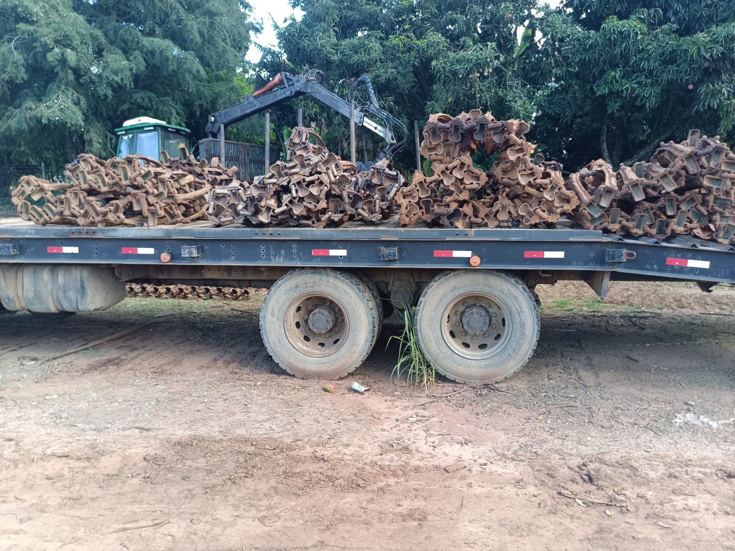 Esteiras para forwarder e harvester pneus 600, 710, 750 e 780