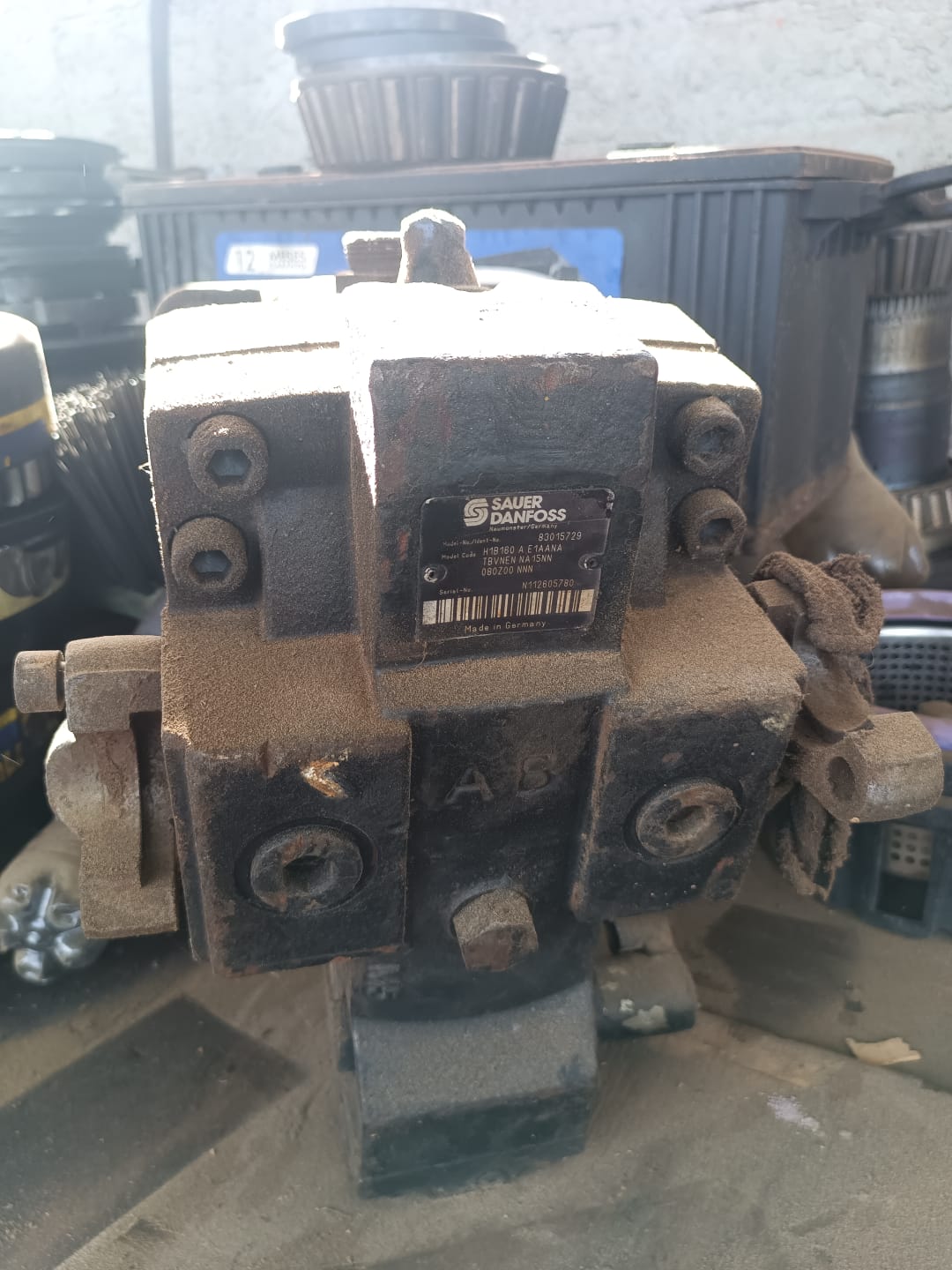 Motor hidrostático para forwarder Ponsse